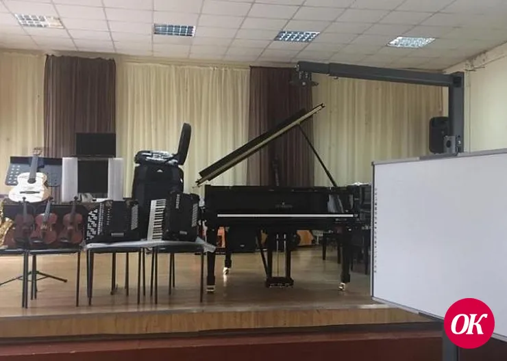 Новые музыкальные инструменты получили учреждения Кавказского района