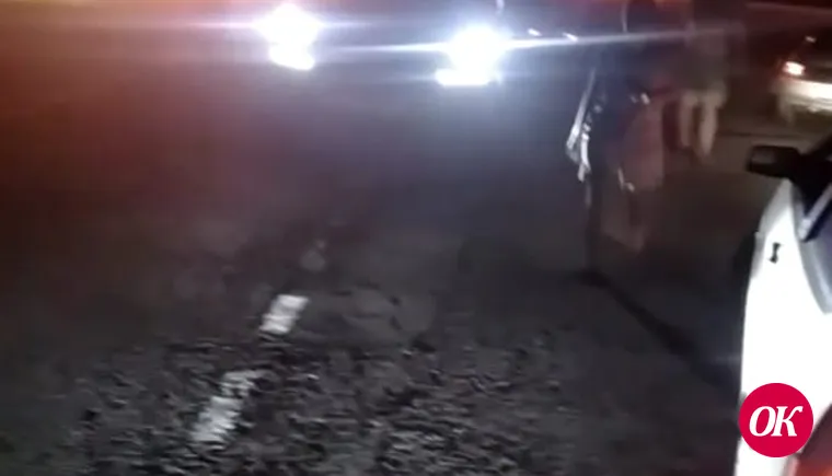 В Кавказском районе полыхает поле