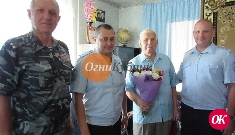Ветеран Великой Отечественной войны Николай Ткачев отмечает 95-летие