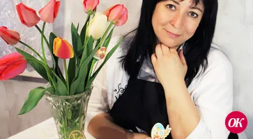 Наталья Краснова выпекает необыкновенной красоты куличи