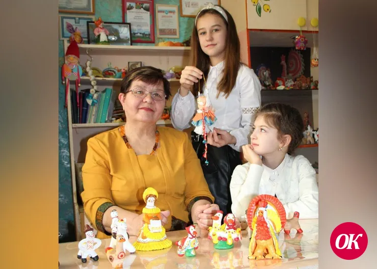 Мастер лепки и росписи по глине Ирина Шипитко бережно хранит и возрождает русские народные промыслы