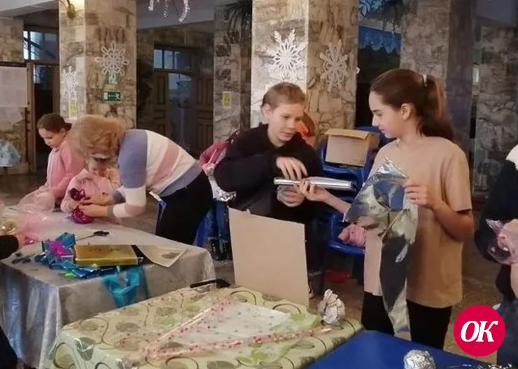 В станице Темижбекской прошел предновогодний мастер-класс
