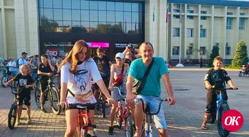Почти 100 кропоткинцев приняли участие в патриотическом велопробеге