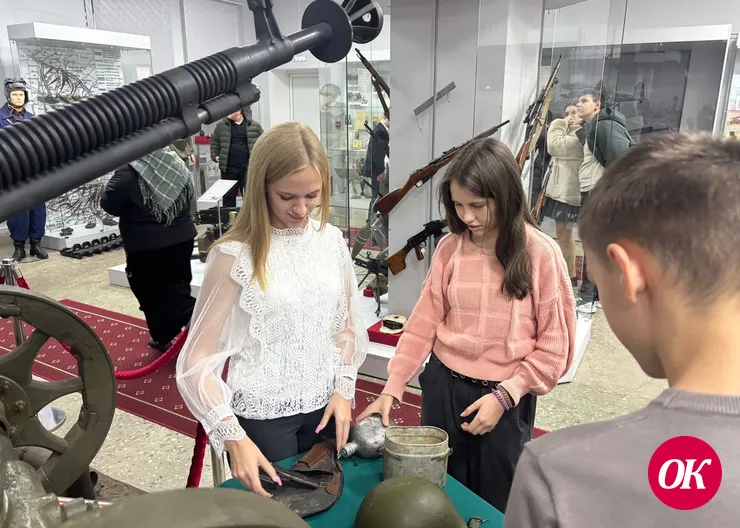В краеведческом музее Кропоткина встречали школьников их Новокубанского района