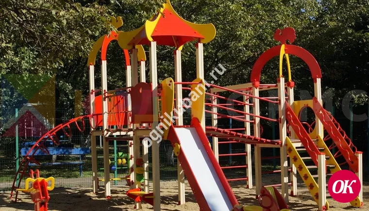 В станицу Кавказскую поступило оборудование для спортивной и детской игровой площадок