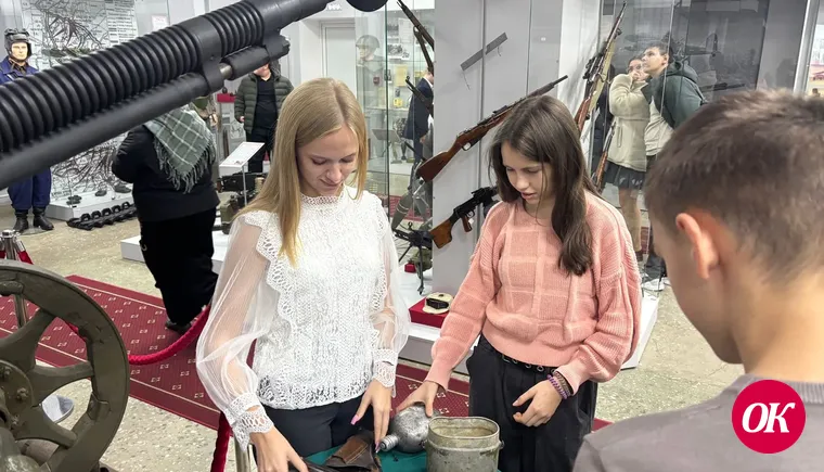 В краеведческом музее Кропоткина встречали школьников их Новокубанского района