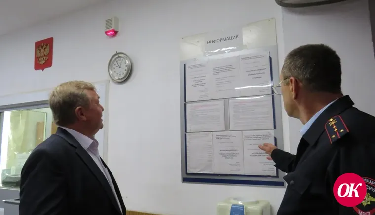 В Кавказском районе общественник в рамках акции «Гражданский мониторинг» посетил дежурную часть