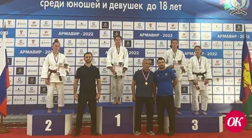 Дзюдоист из Кропоткина завоевал золотую медаль первенства в Армавире