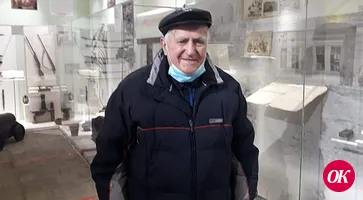 Житель Кропоткина Евгений Григорьевич Чигарев оставил в музее воспоминания для потомков