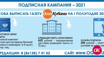 Не забудьте подписаться на газету