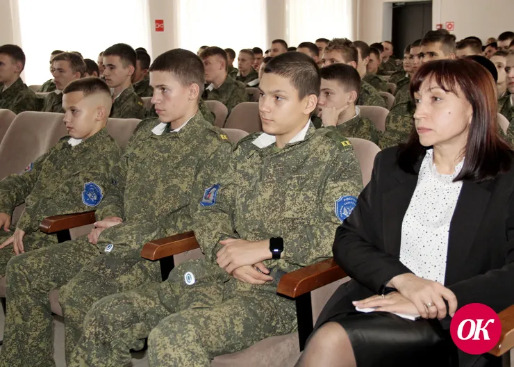 Кадетам Кропоткинского казачьего корпуса рассказали о подвиге Героя Советского Союза Татьяны Костыриной