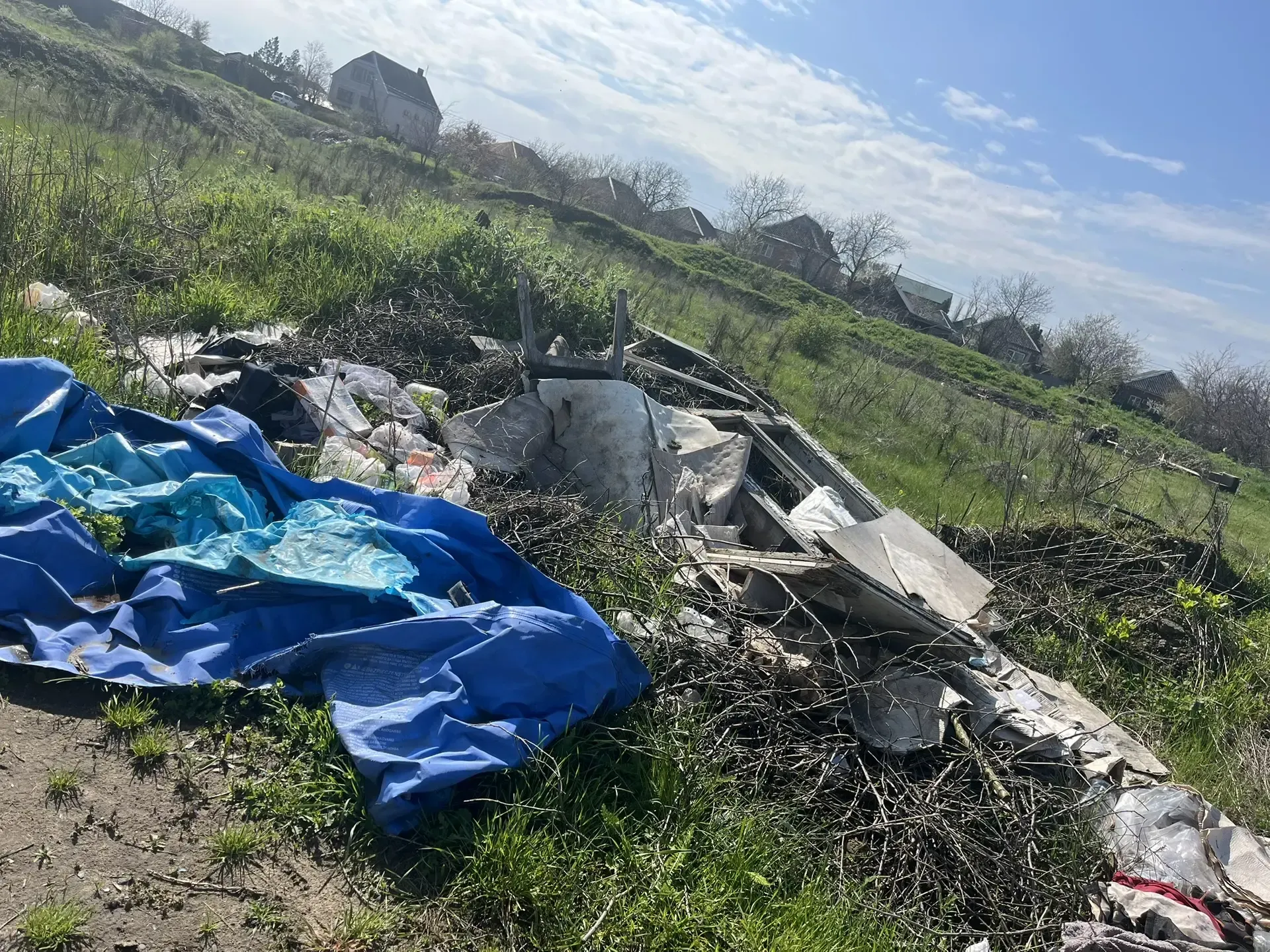 Улица Красноармейская,416. Помойка.