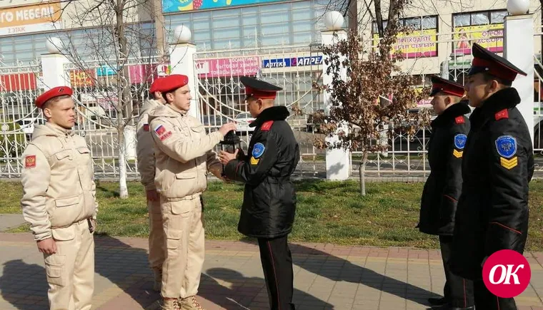 В Кавказском районе прошла краевая патриотическая акция «Эстафета памяти»