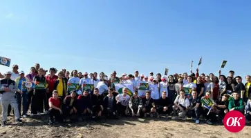 Около 100 жителей Кавказского района прошли почти 10 километров по пересеченной местности