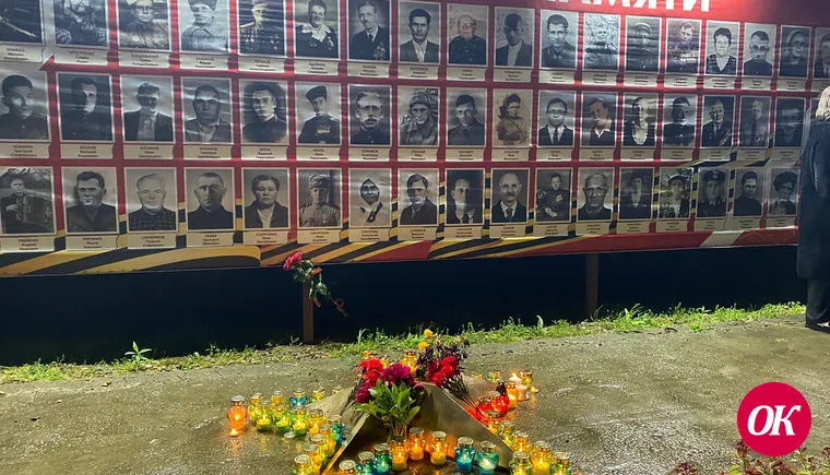В станице Кавказской в День Победы станичники встретились у Стены памяти
