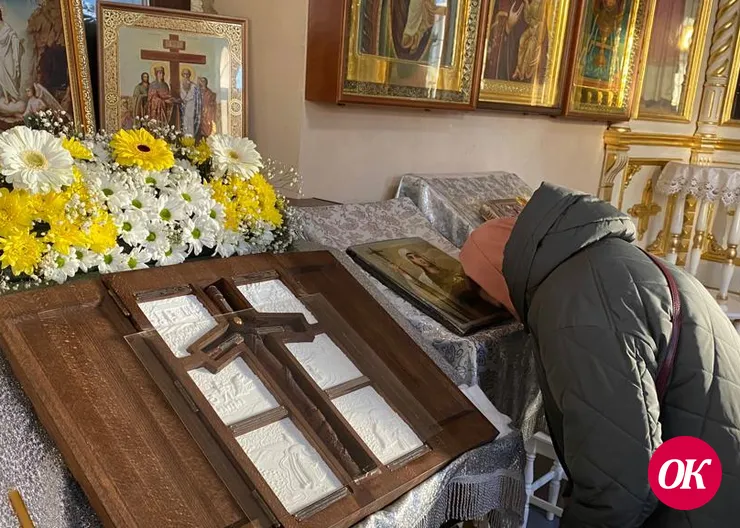 Частицы креста святой равноапостольной Нины доступны для поклонения верующих в Свято-Георгиевском храме г.Кропоткина
