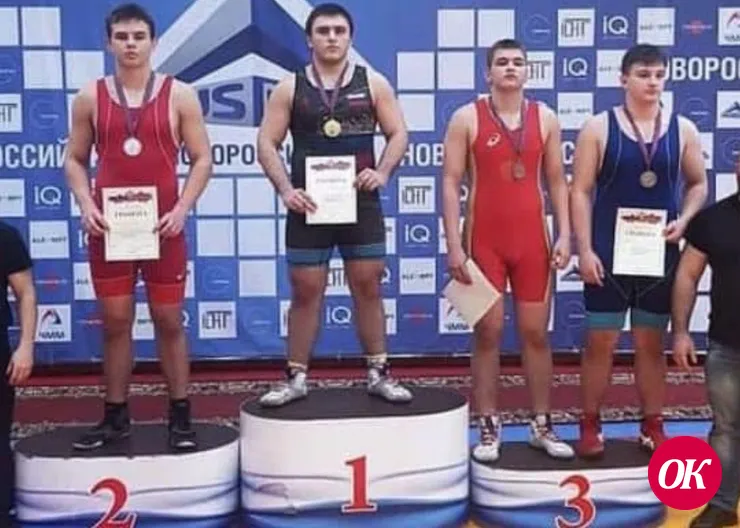 Спортсмен из Кропоткина завоевал «золото» первенства Краснодарского края по греко-римской борьбе