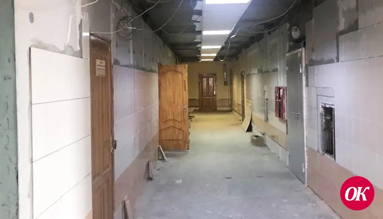 В городской больнице идет ремонт отделения рентгенодиагностики