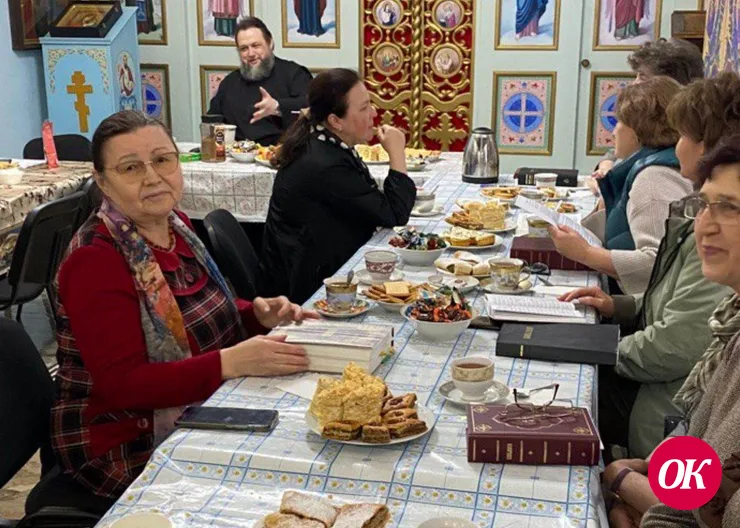 В клубе «Панагия» Покровского собора г.Кропоткина состоялось празднование памяти святого праведного Иова Многострадального
