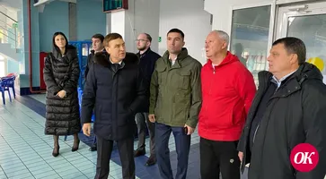 Министр физкультуры и спорта Кубани Серафим Тимченко посетил спортивные объекты Кропоткина