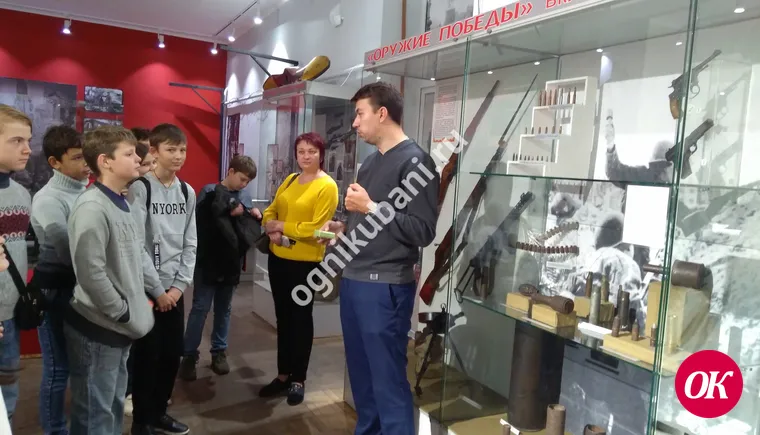 В Кропоткинском музее провели урок «Награды Великой Победы»