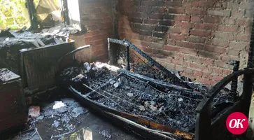 В Кропоткине пожарные ликвидировали возгорание в частном доме