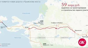 Власти приступают к строительству автомагистрали от Краснодара до Крымского моста