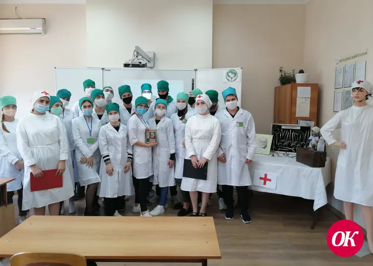 Студенты Кропоткинского медицинского колледжа отметили 210 лет со дня рождения хирурга Николая Пирогова