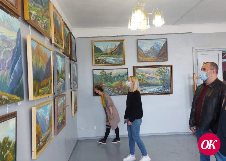 В Казанской работает выставка художника-живописца Петра Шевчишина