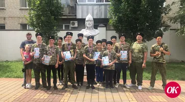 Казачьи соревнования в поддержку военной операции на Украине провели в станице Казанской