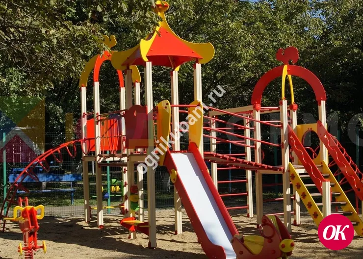 В станицу Кавказскую поступило оборудование для спортивной и детской игровой площадок