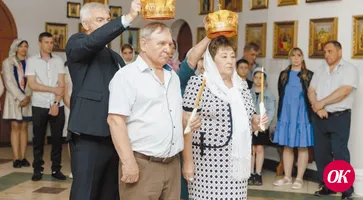 Венчаются Анатолий и Наталья