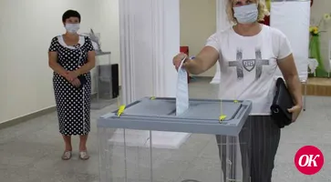 В Лосевском Доме культуры обновленном после ремонта работает избирательная комиссия 15-11