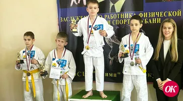 Три дзюдоиста из Кропоткина вернулись в город с медалями