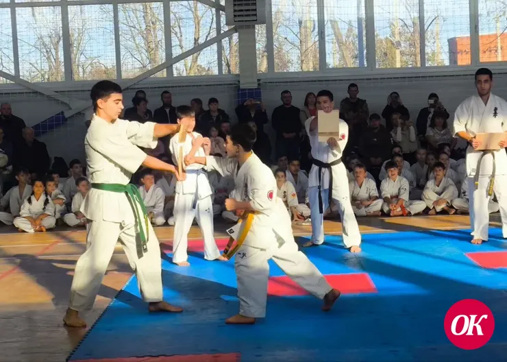 В спортшколе "Вершина" состоялись Первенство и Чемпионат Кавказского района по киокушин памяти В.Н. Очкаласова
