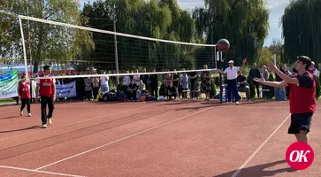 На стадионе «Юность» проходят районные соревнования по пляжному волейболу
