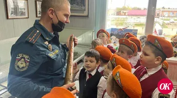Пожарные провели экскурсию для учеников класса МЧС