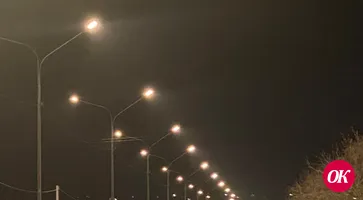 На восьми улицах станицы Темижбекской зажглись уличные фонари