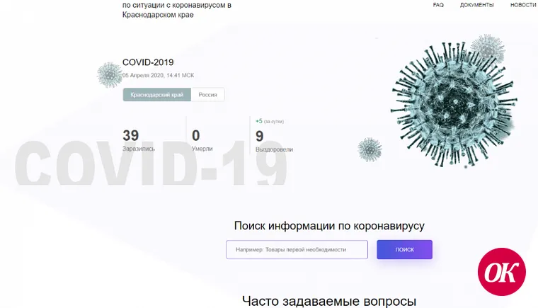 Более 74 тысяч пользователей за первые двое суток посетили региональный портал по ситуации с коронавирусом