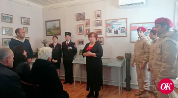 В музее станицы Казанской открыли экспозицию, посвященную памяти погибшего в СВО Сергея Первушина