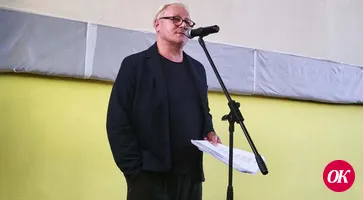 Московский поэт Вячеслав Качин выступил перед кропоткинским зрителем