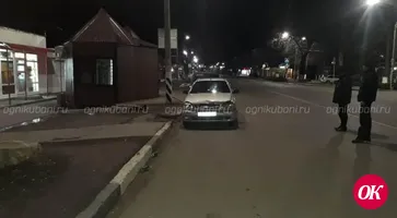 Водитель скрылся с места аварии