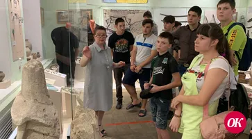 Воспитанники детского дома-интерната познакомились с казачьей историей в кропоткинском музее