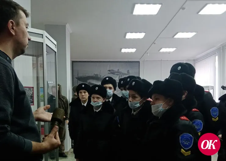 Экскурсоводы городского музея рассказали кадетам о войне и Победе