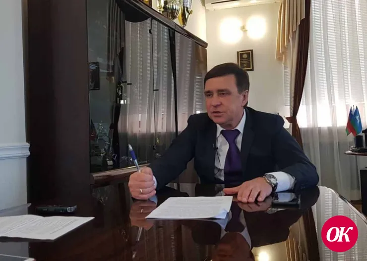 Итоги 2020 года на пресс-конференции с местными журналистами обсудил глава муниципалитета Виталий Очкаласов