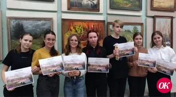 Учащиеся Детской художественной школы в Кропоткине одержали победу в зональном конкурсе «Любимый край»