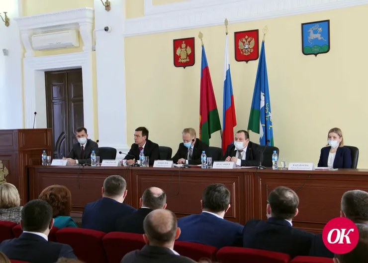 Открытая сессия — отчет главы Кавказского района Виталия Очкаласова о деятельности за 2020г.
