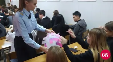 В Кавказском районе госавтоинспекторы провели краш-курс по безопасности дорожного движения для будущих юристов