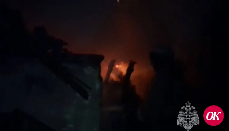 В Кропоткине в пожаре пострадали люди