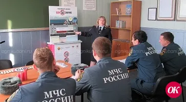 Полицейские провели тренинги по соблюдению скоростного режима для водителей пожарной части